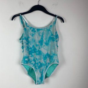 True Craft Blue Tie Dye Bathing Suit